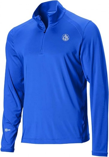 Coastal Waters Mens 1/4 Zip Sun Protection Pullover