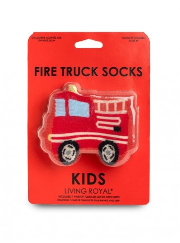 Living Royal Kids Fire Truck Socks