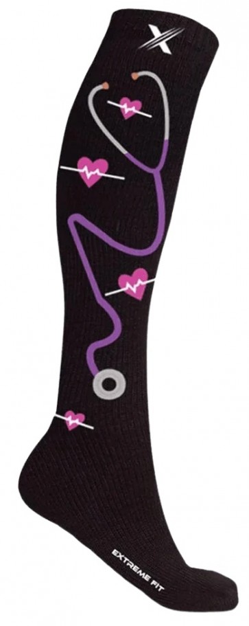Medical Logo Compression Socks - Small/Medium