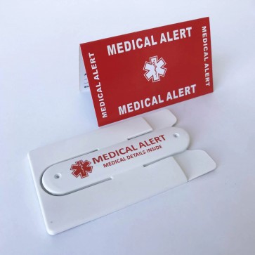 Phone Medical Pouch W/ Card
